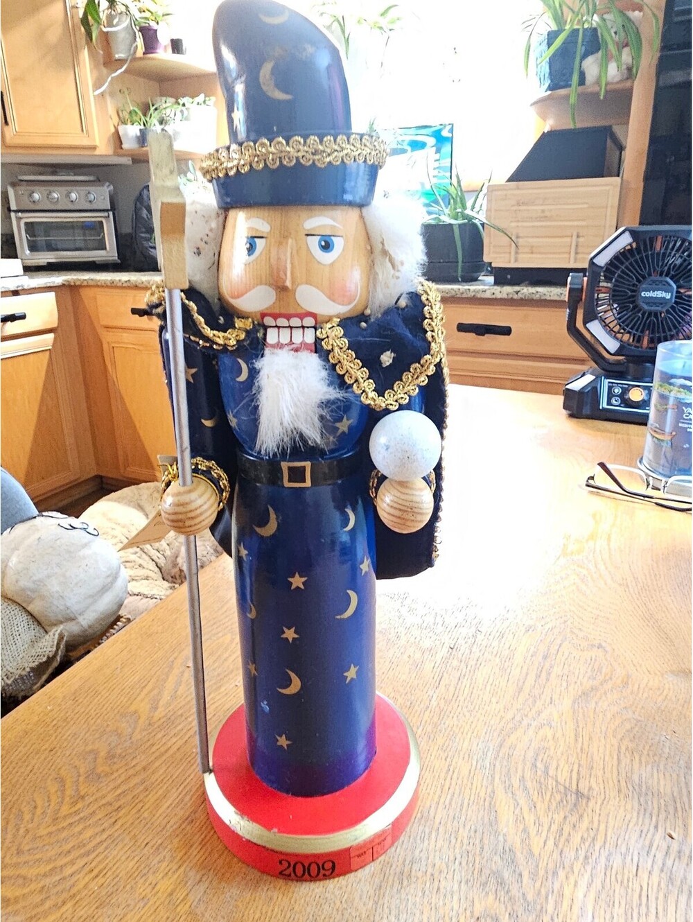 Limited Edition 2009 Wizard Magician Celestial 14" Nutcracker